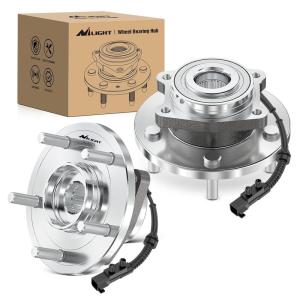 Nilight Front Wheel Hub and Bearing Assembly for Chevy Impala 2000 2002 2003 2004 2005 2006 2007-2011, Buick Lacrosse Allure 2005–2009, Cadillac DTS Eldorado, Buick Century, 5 Lug w/ABS, OEM 513121(Grand Caravan 2008-2016 Front)