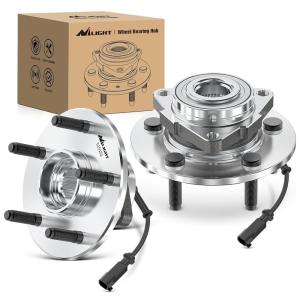 Nilight Front Wheel Hub and Bearing Assembly for Chevy Impala 2000 2002 2003 2004 2005 2006 2007-2011, Buick Lacrosse Allure 2005–2009, Cadillac DTS Eldorado, Buick Century, 5 Lug w/ABS, OEM 513121(Dodge Ram 1500 2012-2018)