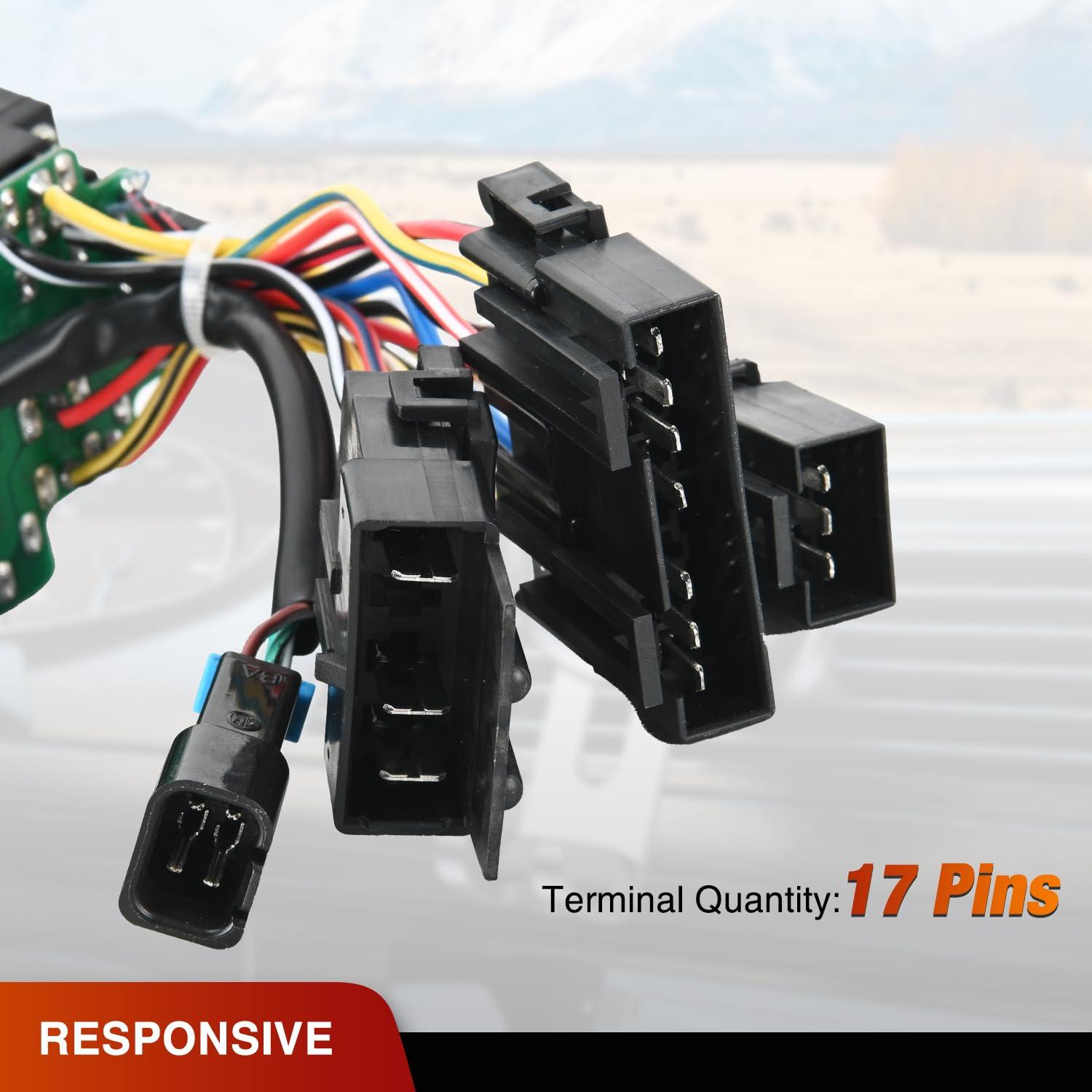 imageNilight Turn Signal Switch Compatible with 1986 1988 1989 1990 1991 1992 1993 Nissan Pickup D21 Pathfinder 1986 720 1987 19891990 Sentra 19871989 Stanza Combination Lever20042014 Volvo VNVNLVNMVHDVAH