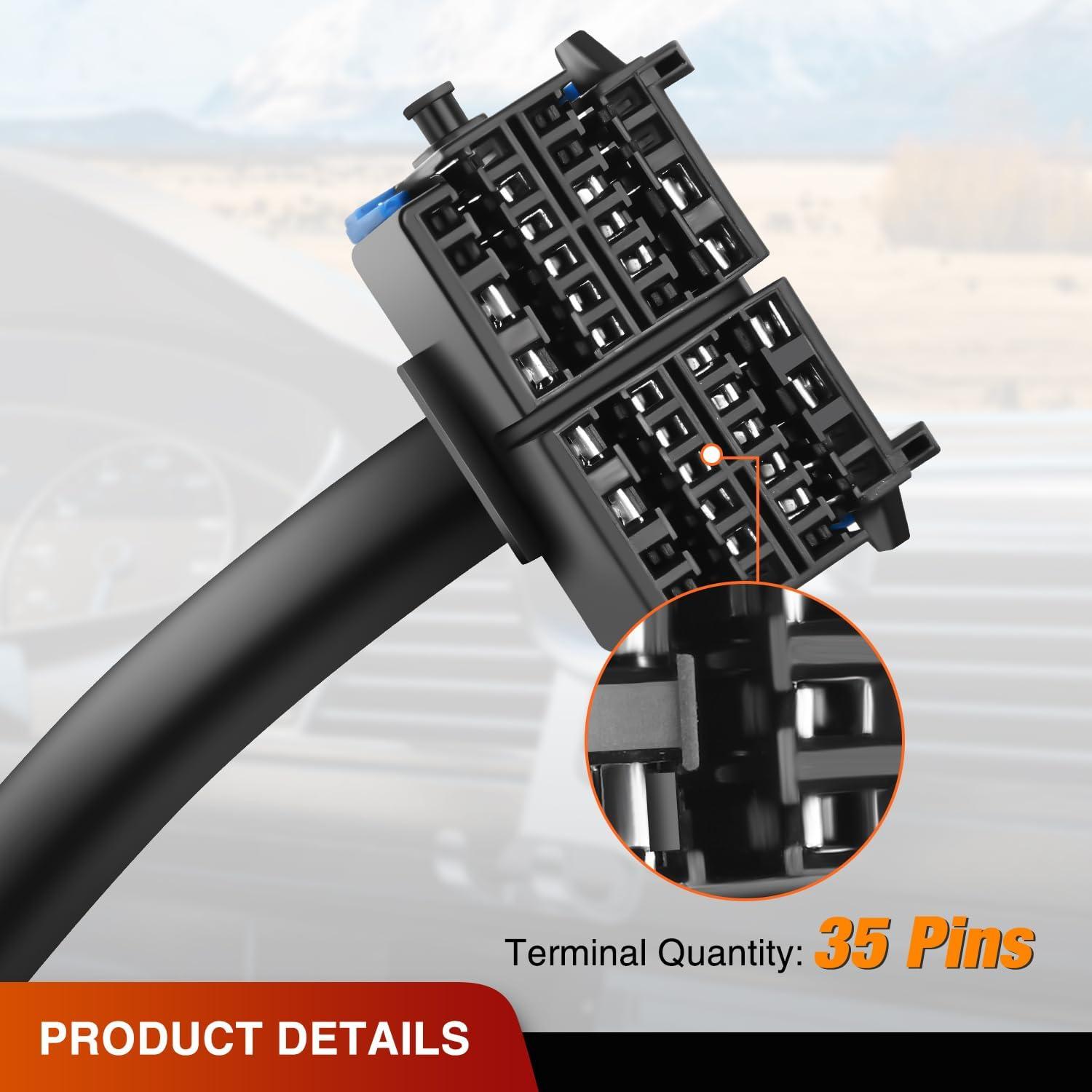 imageNilight Turn Signal Switch Compatible with 2004 2005 2006 2007 2008 2009 2010 2011 2012 Chevy Malibu 20052010 Pontiac G6 20072009 Saturn Aura Durango Windshield Wiper Switch 2 Year Warranty20002005 Chevy Impala wCruse Control