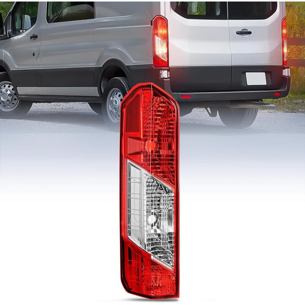 imageNilight Taillight Assembly Compatible with 2015 2016 2017 2018 2019 2020 2021 2022 2023 Ford Transit 150 250 350 350HD Rear Lamp Replacement OE Style Passenger SideDriver Side