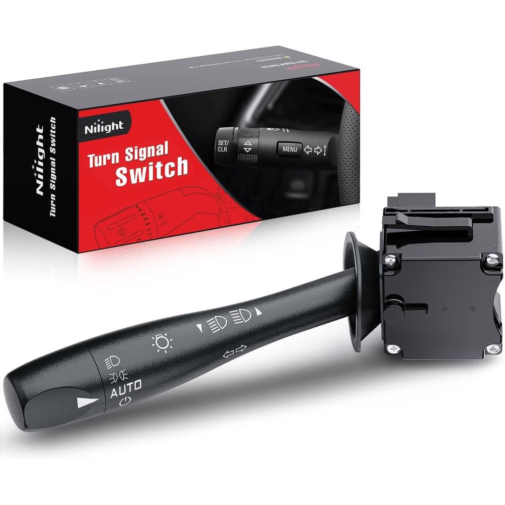 imageNilight Turn Signal Switch Compatible with 2004 2005 2006 2007 2008 2009 2010 2011 2012 Chevy Malibu 20052010 Pontiac G6 20072009 Saturn Aura Durango Windshield Wiper Switch 2 Year Warranty20052011 Chevy Cobalt