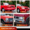 Nilight Turn Signal Switch Compatible with 1986 1988 1989 1990 1991 1992 1993 Nissan Pickup D21 Pathfinder 1986 720 1987 1989-1990 Sentra 1987-1989 Stanza Combination Lever(1986-1993 Nissan D720&Pathfinder&D21&Stanza&Sentra)