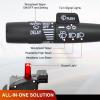 Nilight Turn Signal Switch Compatible with 2004 2005 2006 2007 2008 2009 2010 2011 2012 Chevy Malibu 2005-2010 Pontiac G6 2007-2009 Saturn Aura Durango Windshield Wiper Switch, 2 Year Warranty(1995-1999 Chevy & GMC)