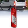 Nilight Taillight Assembly Compatible with 2015 2016 2017 2018 2019 2020 2021 2022 2023 Ford Transit 150 250 350 350HD Rear Lamp Replacement OE Style Passenger Side(Driver Side)