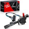 Nilight Turn Signal Switch Compatible with 2004 2005 2006 2007 2008 2009 2010 2011 2012 Chevy Malibu 2005-2010 Pontiac G6 2007-2009 Saturn Aura Durango Windshield Wiper Switch, 2 Year Warranty(1995-1999 Chevy & GMC)