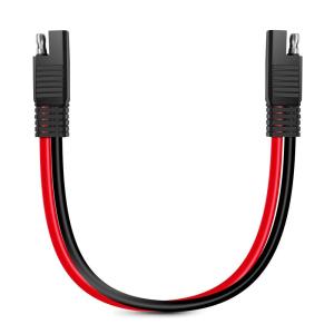 Nilight 5 Pack SAE to SAE Extension Cable 10AWG 2 Pin SAE Connector Extension Cord 10 Gauge Dual Head Plug Audiopipe Polarized Wire Harness for Solar Panel Automotive Car Motorcycle, 2 Years Warranty(12″ SAE Disconnect 10AWG)