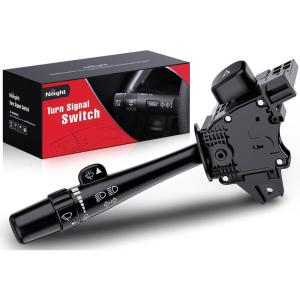 Nilight Turn Signal Switch Compatible with 2004 2005 2006 2007 2008 2009 2010 2011 2012 Chevy Malibu 2005-2010 Pontiac G6 2007-2009 Saturn Aura Durango Windshield Wiper Switch, 2 Year Warranty(2007-2014 Chevy & GMC & Cadillac & Hummer)