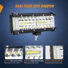 Nilight 6.5Inch Off-Road LED Light Bar, 2PCS 120W 3 Lighting Modes (White/Amber/White&Amber) Driving Fog Light Spot Flood Lights with 18AWG Wiring Harness for Truck Car ATV SUV Jeep Boat(Side Shooter Light + Wiring harness)