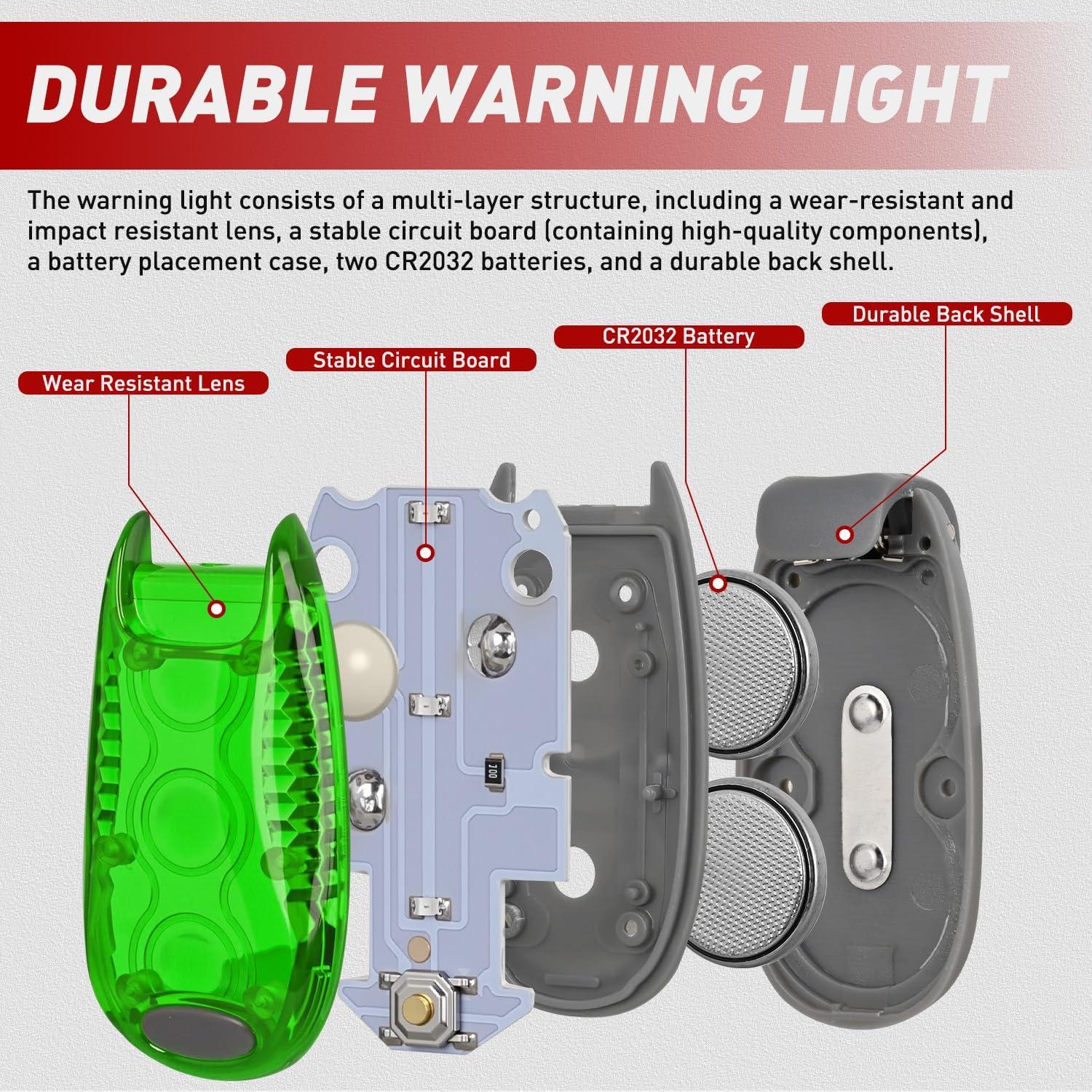 imageNilight Marine Boat Stern Light 12Inch White Fold Down Anchor Lights 12V 24V Waterproof 360 Lighting Navigation Lamp for Fishing Sailboat Yacht Pontoon Speedboat Dinghy3LED Safety LightGreen