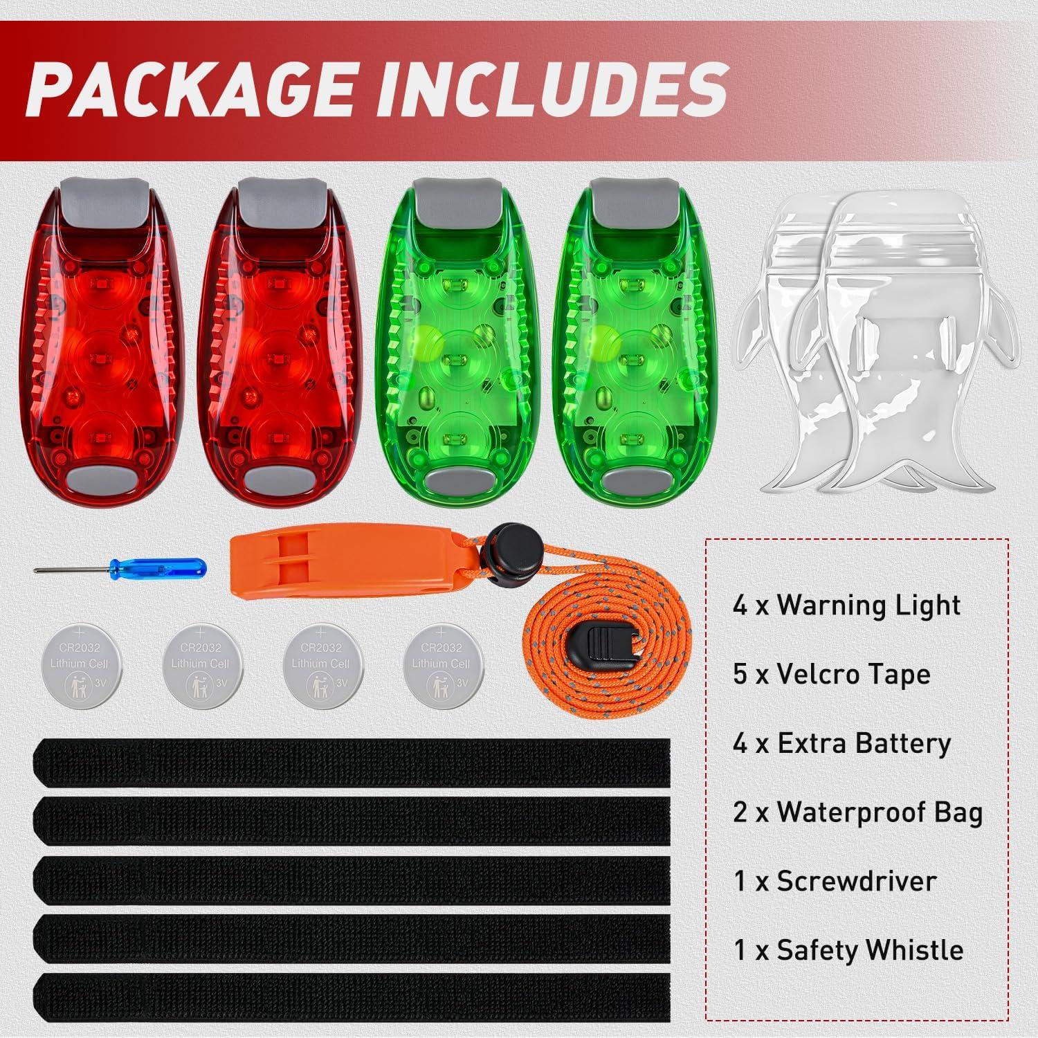imageNilight Marine Boat Stern Light 12Inch White Fold Down Anchor Lights 12V 24V Waterproof 360 Lighting Navigation Lamp for Fishing Sailboat Yacht Pontoon Speedboat Dinghy3LED Safety LightRed Green
