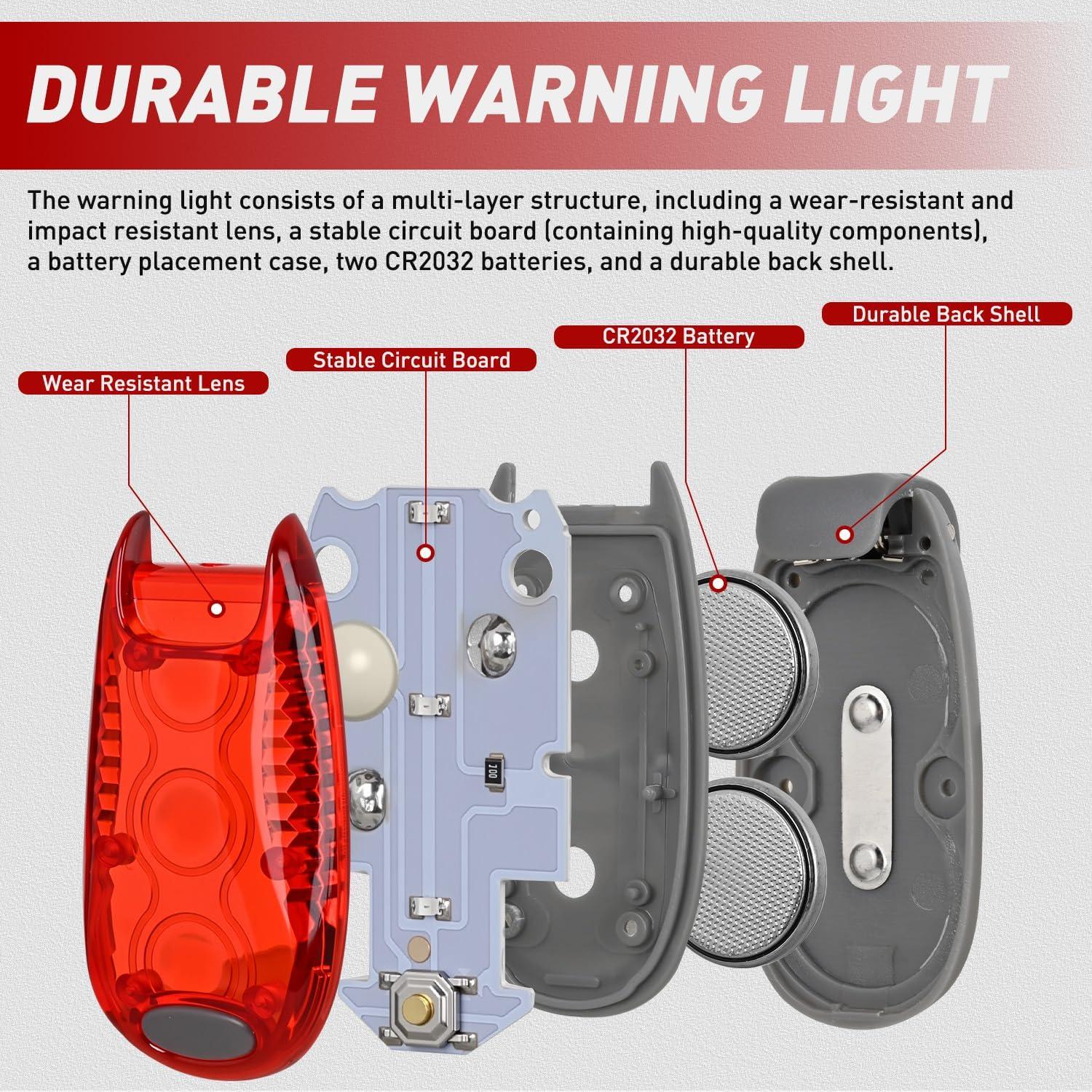 imageNilight Marine Boat Stern Light 12Inch White Fold Down Anchor Lights 12V 24V Waterproof 360 Lighting Navigation Lamp for Fishing Sailboat Yacht Pontoon Speedboat Dinghy3LED Safety LightRed Green