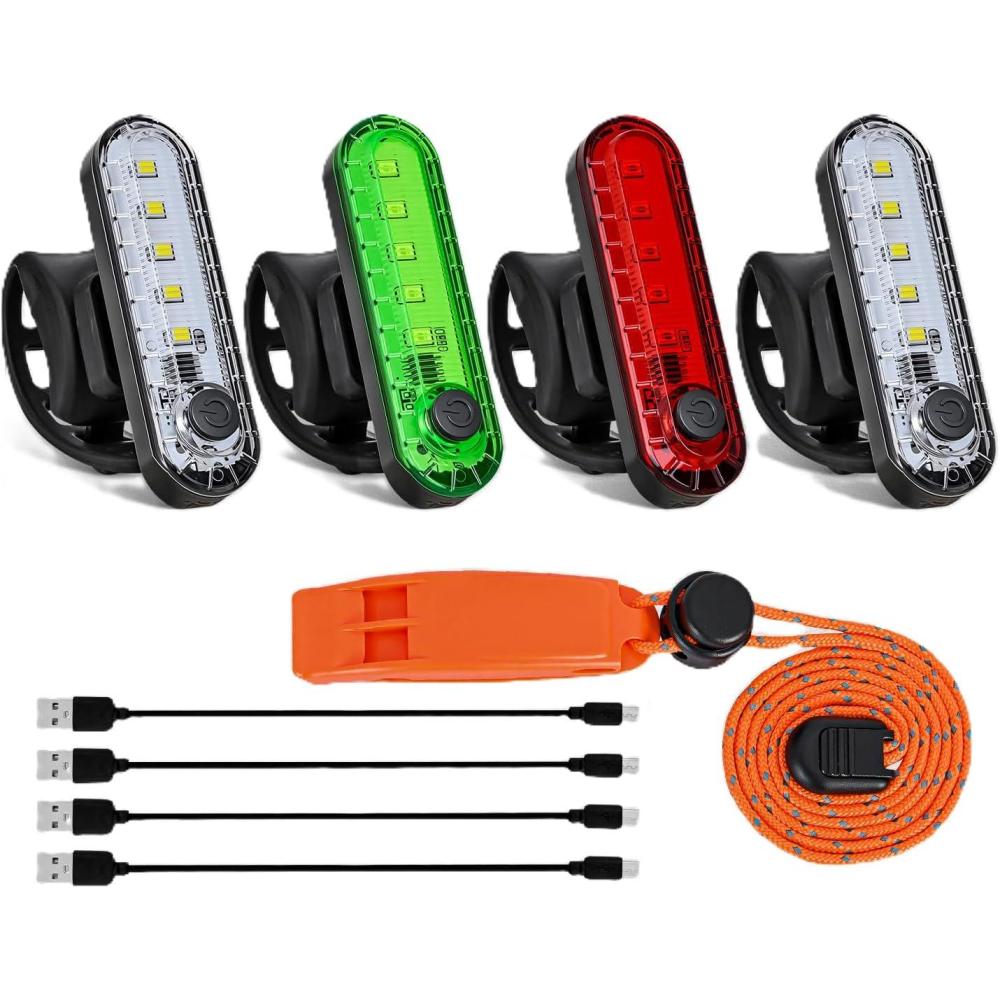 imageNilight Marine Boat Stern Light 12Inch White Fold Down Anchor Lights 12V 24V Waterproof 360 Lighting Navigation Lamp for Fishing Sailboat Yacht Pontoon Speedboat Dinghy5LED Navigation Light4Pcs