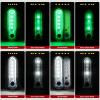 Nilight Marine Boat Stern Light 12Inch White Fold Down Anchor Lights 12V 24V Waterproof 360° Lighting Navigation Lamp for Fishing Sailboat Yacht Pontoon Speedboat Dinghy(5LED Navigation Light-4Pcs)