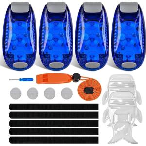 Nilight Marine Boat Stern Light 12Inch White Fold Down Anchor Lights 12V 24V Waterproof 360° Lighting Navigation Lamp for Fishing Sailboat Yacht Pontoon Speedboat Dinghy(3LED Safety Light-Blue)