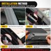 Nilight 42 inch Curved LED Light Bar Bracket Mounting Upper Windshield Roof Cab Brackets Compatible with Toyota Tacoma 1995-2004, Fit 4Runner 1995 1996 1997 1998 1999 2000 2001 2002