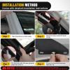 Nilight 50 inch Curved LED Light Bar Bracket Mounting Upper Windshield Roof Cab Brackets Compatible with Ford Ranger 1993-2011 Pickup 4-Door or 2-Door