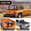 Nilight Adjustable 27-30″ High Truck Ladder Bed Back Compatible with Tacoma/Tundra/Ram 1500/ Silverado/Sierra 1500/ F150/ Gladiator JT/Titan/Frontier/Colorado/Canyon/Ranger with 2 LED Lights