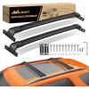 Nilight Roof Rack Cross Bars Fit for Toyota RAV4 2019 2020 2021 2022 2023 Aluminum Rails Crossbars with Anti-Theft Lock for Rooftop Cargo Carrier Luggage Kayak Bike (not for Adventure/TRD Off-Road)(Ford Explorer 2016-2019)