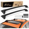 Nilight Roof Rack Cross Bars Fit for Toyota RAV4 2019 2020 2021 2022 2023 Aluminum Rails Crossbars with Anti-Theft Lock for Rooftop Cargo Carrier Luggage Kayak Bike (not for Adventure/TRD Off-Road)(Toyota RAV4 2019-2023)