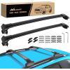 Nilight Roof Rack Cross Bars Fit for Toyota RAV4 2019 2020 2021 2022 2023 Aluminum Rails Crossbars with Anti-Theft Lock for Rooftop Cargo Carrier Luggage Kayak Bike (not for Adventure/TRD Off-Road)(Subaru Forester 2014 -2023)