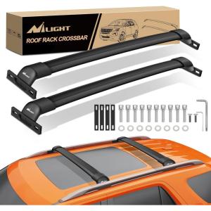 Nilight Roof Rack Cross Bars Fit for Toyota RAV4 2019 2020 2021 2022 2023 Aluminum Rails Crossbars with Anti-Theft Lock for Rooftop Cargo Carrier Luggage Kayak Bike (not for Adventure/TRD Off-Road)(Ford Explorer 2016-2019)
