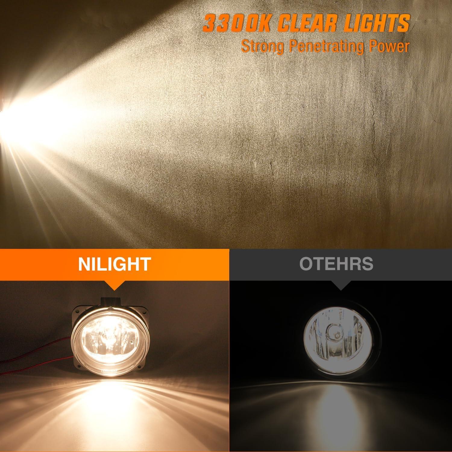 image:imageNilight Fog Light Assembly Compatible with 1999 2000 2001 2002 2003 Ford F150 2004 F150 Heritage 19992003 F250 Super Duty 19992002 Ford Expedition Clear Lens Driver and Passenger Side20022006 Ford