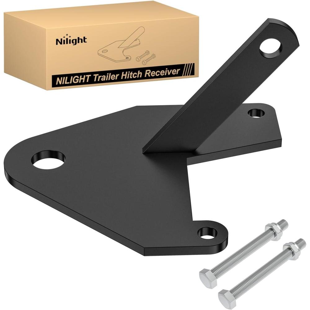 image:imageNilight Trailer Hitch Receiver Compatible with Honda TRX 250 Recon ATV Hitch 19972018