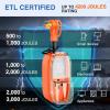 Nilight 30Amp RV Surge Protector Circuit Analyzer 2100 Joules Voltage Monitor High Low Spikes 125V/3750W ETL Listed with Extension Cord for Camper Van(50A)