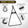 Nilight Dirt Bike Kickstand Holder, Universal Motorcycle Triangle Side Stand for 80-500cc Supermoto Motocross Enduro Pit Bike Black