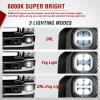 Nilight Fog Light Assembly Compatible with 1999 2000 2001 2002 2003 Ford F150 2004 F150 Heritage 1999-2003 F250 Super Duty 1999-2002 Ford Expedition Clear Lens Driver and Passenger Side(2011-2016 F250-F550 LED)