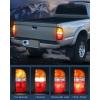 Nilight Headlight Assembly Compatible with 2001 2002 2003 2004 Toyota Tacoma Replacement Headlamp Chrome Housing Amber Reflector Driver and Passenger Side(Passenger Side)
