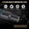 Nilight Ignition Coil Pack Fit for Toyota Chevy Prizm Pontiac Vibe Corolla Matrix Celica MR2 Spyder 2000 2001 2002 2003 2004 2005 2006 2007 2008 1.8 L4 OE# UF247 UF315 C1249 Ignition Coils Set of 4(Toyota Camry Lexus 2001-2012 UF333 C1330 1PCS)
