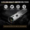 Nilight Ignition Coil Pack Fit for Toyota Chevy Prizm Pontiac Vibe Corolla Matrix Celica MR2 Spyder 2000 2001 2002 2003 2004 2005 2006 2007 2008 1.8 L4 OE# UF247 UF315 C1249 Ignition Coils Set of 4(Volkswagen VW Audi 2005-2015 UF575 07K905715 5PCS)