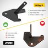 Nilight Trailer Hitch Receiver Compatible with Honda TRX 250 Recon ATV Hitch 1997-2018