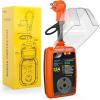 Nilight 30Amp RV Surge Protector Circuit Analyzer 2100 Joules Voltage Monitor High Low Spikes 125V/3750W ETL Listed with Extension Cord for Camper Van(15A to 30A)