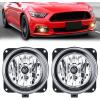 Nilight Fog Light Assembly Compatible with 1999 2000 2001 2002 2003 Ford F150 2004 F150 Heritage 1999-2003 F250 Super Duty 1999-2002 Ford Expedition Clear Lens Driver and Passenger Side(2002-2006 Ford)