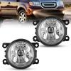 Nilight Fog Light Assembly Compatible with 1999 2000 2001 2002 2003 Ford F150 2004 F150 Heritage 1999-2003 F250 Super Duty 1999-2002 Ford Expedition Clear Lens Driver and Passenger Side(2005-2016 Ford)