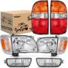 Chrome Housing + Amber Reflector w/Tailight