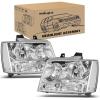 Chrome Housing + Clear Reflector