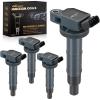 Nilight Ignition Coil Pack Fit for Toyota Chevy Prizm Pontiac Vibe Corolla Matrix Celica MR2 Spyder 2000 2001 2002 2003 2004 2005 2006 2007 2008 1.8 L4 OE# UF247 UF315 C1249 Ignition Coils Set of 4(Toyota Camry Lexus 2001-2012 UF333 C1330 4PCS)