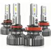 Nilight LED Bulbs Fits For GMC SIERRA 1500 2500 HD 3500 HD (2007-2013), 9005 H11 LED High Low Beam Fog lights Combo, Halogen Upgrade Replacement, 6000K Cool White, 4-Pack
