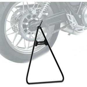 Nilight Dirt Bike Kickstand Holder, Universal Motorcycle Triangle Side Stand for 80-500cc Supermoto Motocross Enduro Pit Bike Black
