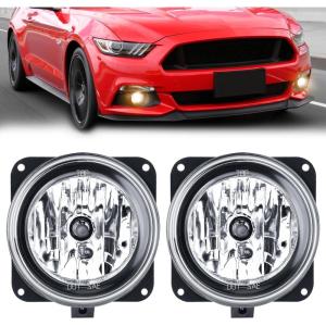 Nilight Fog Light Assembly Compatible with 1999 2000 2001 2002 2003 Ford F150 2004 F150 Heritage 1999-2003 F250 Super Duty 1999-2002 Ford Expedition Clear Lens Driver and Passenger Side(2002-2006 Ford)