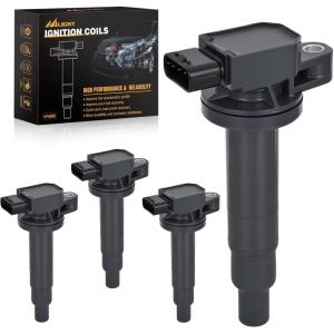 Nilight Ignition Coil Pack Fit for Toyota Chevy Prizm Pontiac Vibe Corolla Matrix Celica MR2 Spyder 2000 2001 2002 2003 2004 2005 2006 2007 2008 1.8 L4 OE# UF247 UF315 C1249 Ignition Coils Set of 4(Toyota Scion Camry 2000-2018 UF316 C1304 4PCS)