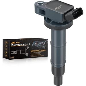 Nilight Ignition Coil Pack Fit for Toyota Chevy Prizm Pontiac Vibe Corolla Matrix Celica MR2 Spyder 2000 2001 2002 2003 2004 2005 2006 2007 2008 1.8 L4 OE# UF247 UF315 C1249 Ignition Coils Set of 4(Toyota Camry Lexus 2001-2012 UF333 C1330 1PCS)