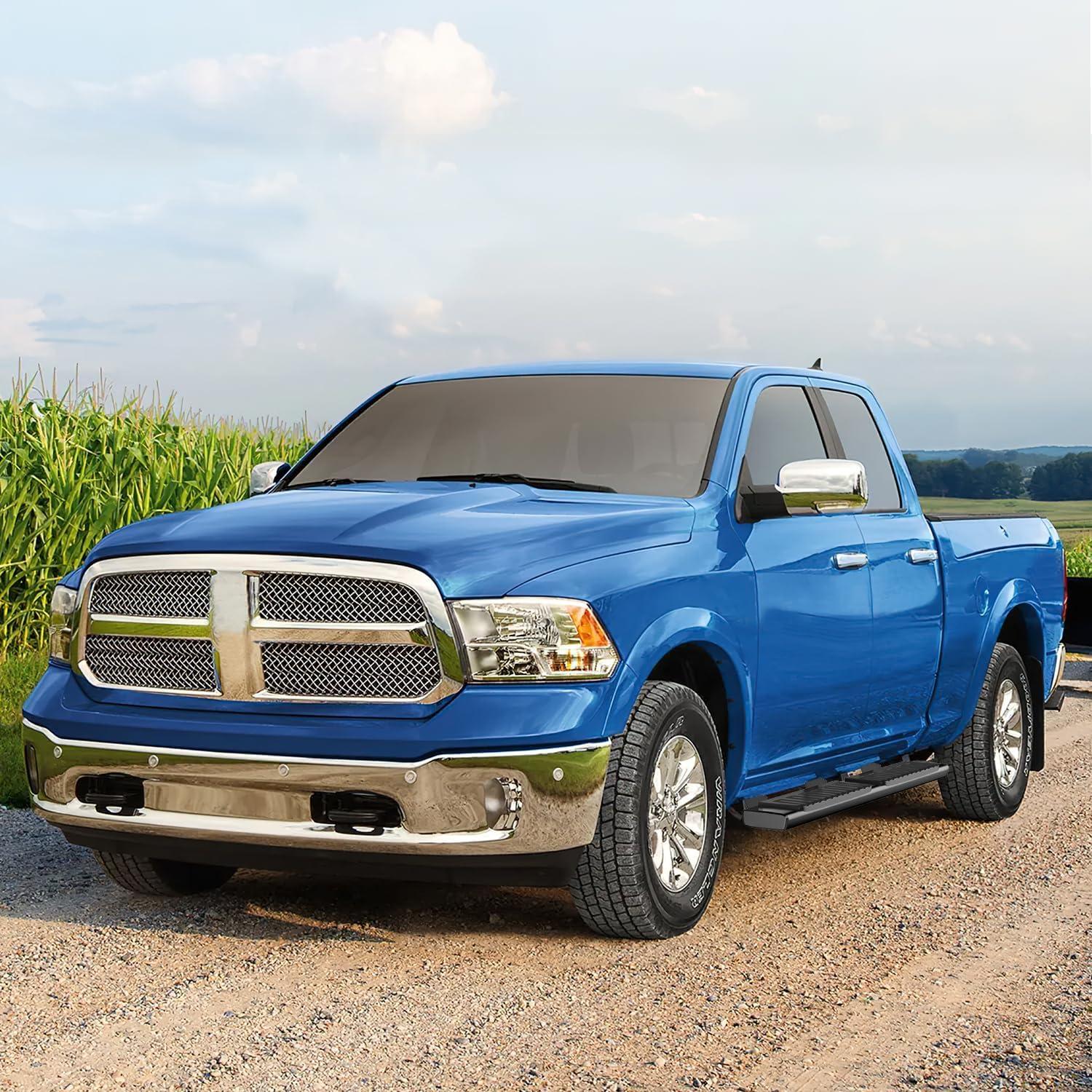 image:imageNilight Running Boards Compatible with Dodge Ram 20192024 1500 New Body Style Crew CabExclude 20192024 Classic 6 Inch Side Step 2 Years WarrantyBlack