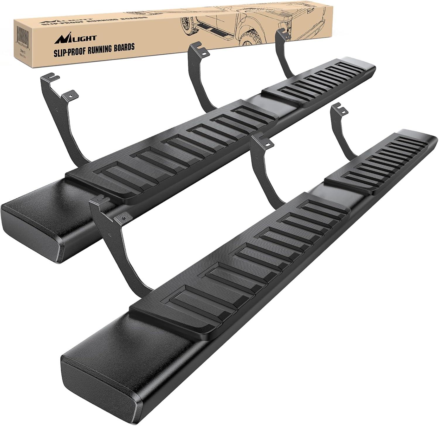 image:imageNilight Running Boards Compatible with Dodge Ram 20192024 1500 New Body Style Crew CabExclude 20192024 Classic 6 Inch Side Step 2 Years WarrantyBlack