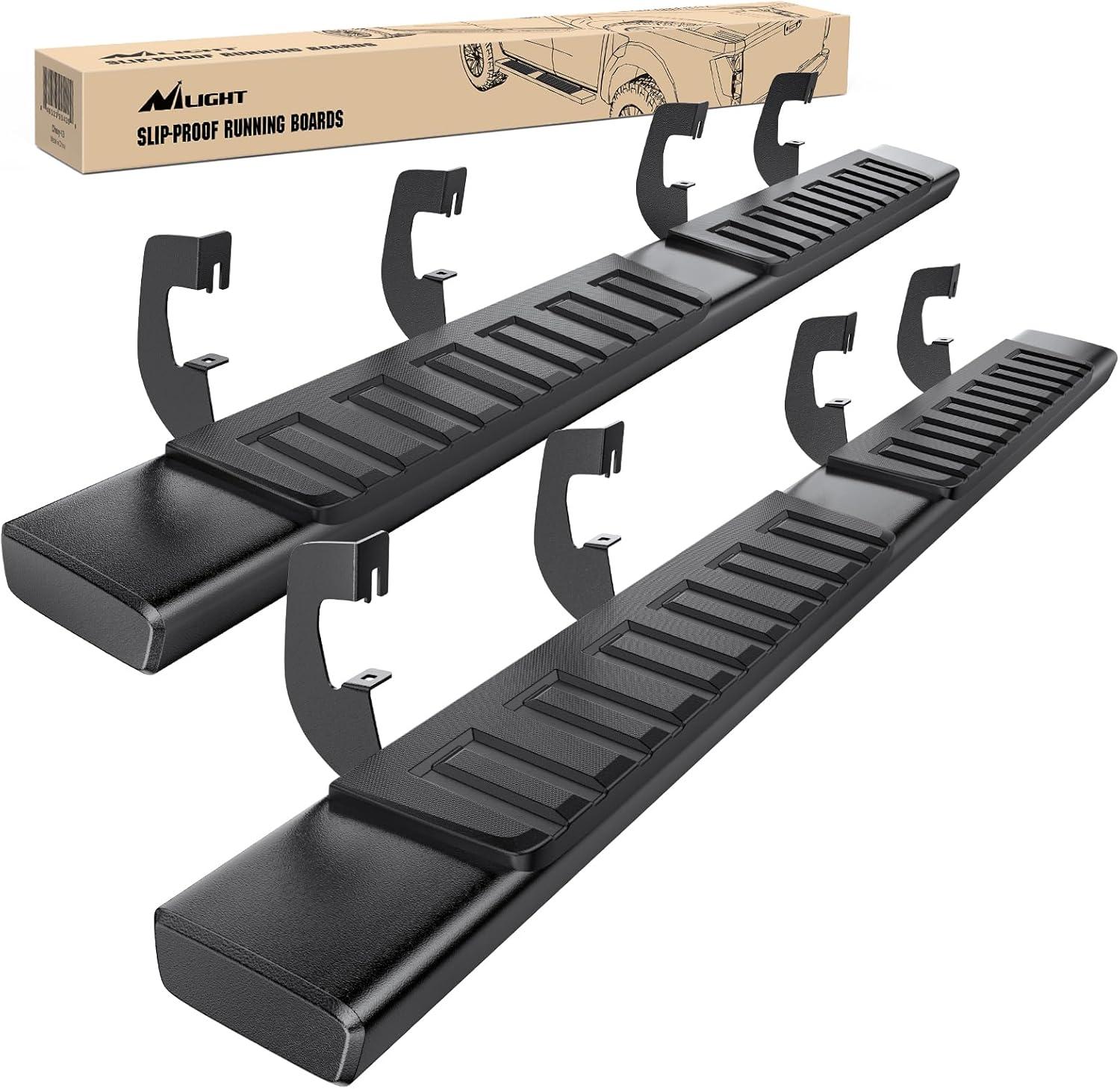 image:imageNilight Running Boards Compatible with Dodge Ram 20192024 1500 New Body Style Crew CabExclude 20192024 Classic 6 Inch Side Step 2 Years WarrantyBlack