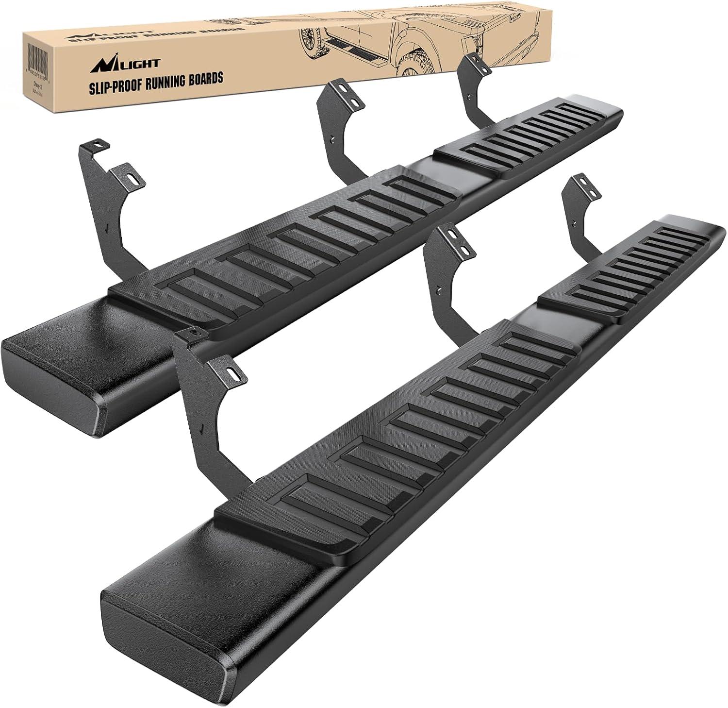 image:imageNilight Running Boards Compatible with Dodge Ram 20192024 1500 New Body Style Crew CabExclude 20192024 Classic 6 Inch Side Step 2 Years WarrantyBlack
